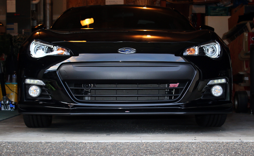 front of brz with lip installed