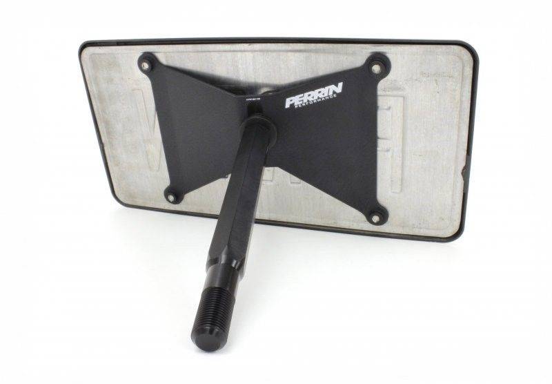PERRIN Front License Plate Relocation Kit For Subaru WRX & STi 2015-2017 – Black PSP-BDY-202