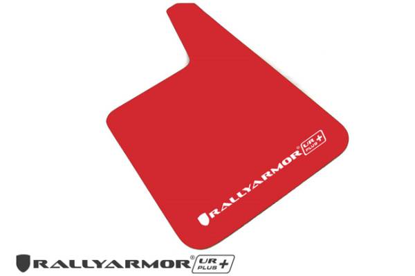RallyArmor - Rally Armor Red Universal UR Plus Mud flap White logo