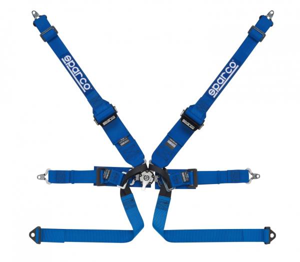 Sparco - Sparco 6 Point Competition P-2 Hans Formula Harness