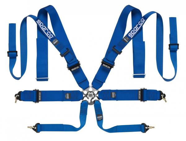 Sparco - Sparco 8 Point Double Shoulder Competition Harness