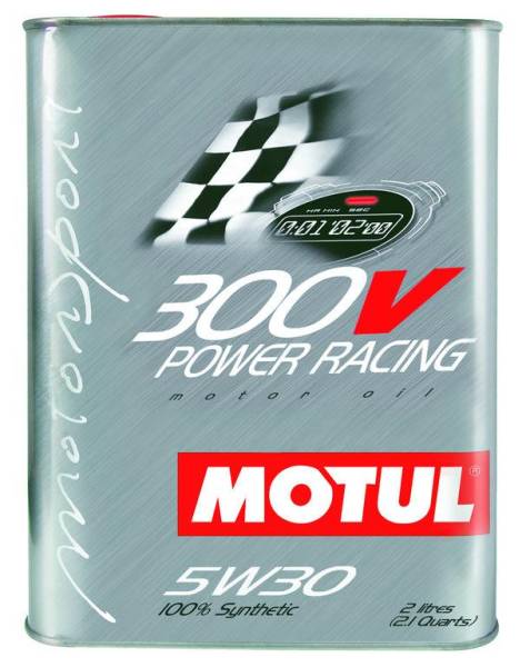 Motul - Motul 2L Synthetic-ester Racing Oil 300V POWER RACING 15W50