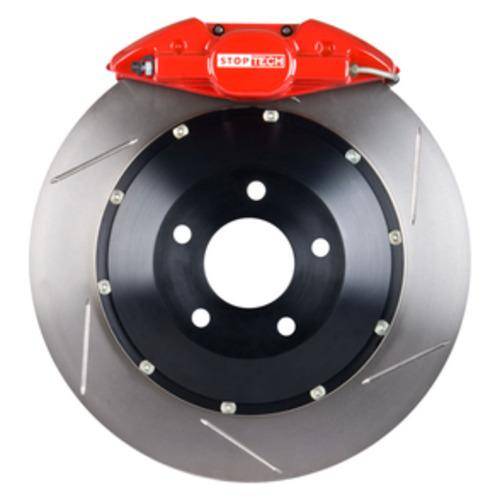 StopTech - Stoptech ST-22 Big Brake Kit Rear 328mm Red Slotted Rotors 