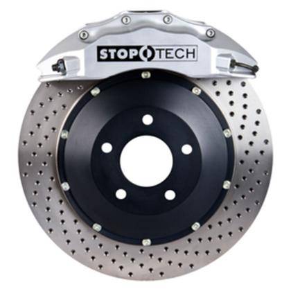 StopTech - Stoptech ST-60 Big Brake Kit Front 355mm Silver Drilled Rotors