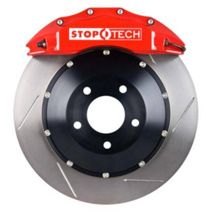 StopTech - Stoptech ST-40 Big Brake Kit Front 355mm Red Slotted Rotors