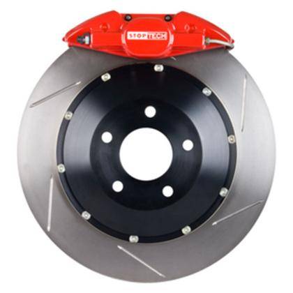 StopTech - Stoptech ST-22 Big Brake Kit Rear 345mm Red Slotted Rotors