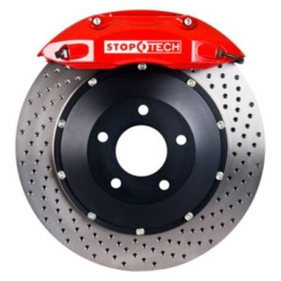 StopTech - Stoptech ST-60 Big Brake Kit Front 355mm Red Drilled Rotors