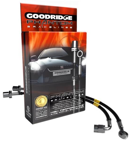 Goodridge - GoodRidge Phantom Stainless Steel Brake Lines Front/Rear