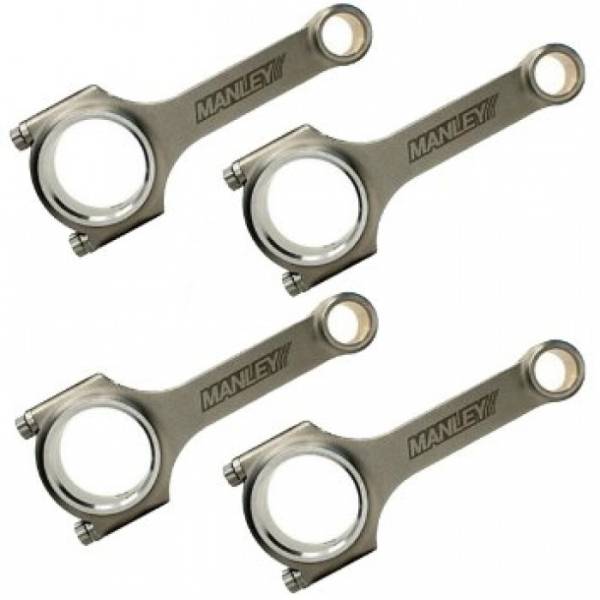 Manley Performance - Manley Economical H Beam Steel Connecting Rod