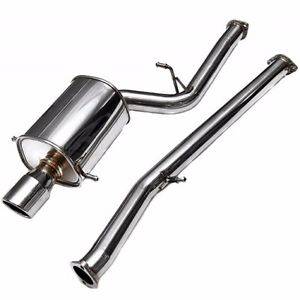 Invidia - Invidia Single Q300 Rolled Stainless Steel Tip Cat-Back Exhaust
