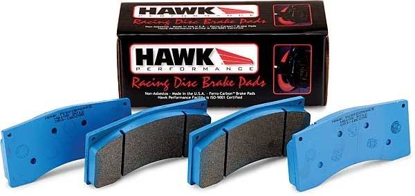 Hawk Performance - Hawk Blue 9012 Track Only Pads Front