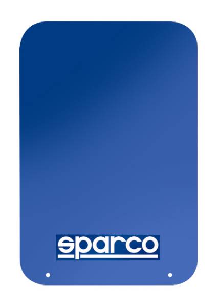 Sparco - Sparco Blue Universal Rally Mud Flaps (Pair)