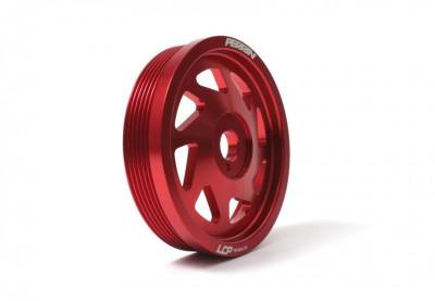 Perrin Performance - Perrin Crank Pulley (Red) - Image 3