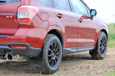 RallyArmor - Rally Armor UR Mud Flap Black w/ Red Logo for Subaru Forester 2014+ - Image 3