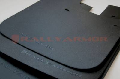 RallyArmor - Rally Armor 93-01 Basic Mud Flap Black Logo - Image 2