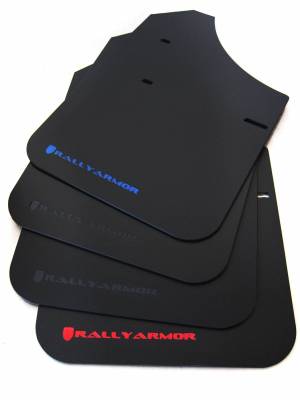 RallyArmor - Rally Armor 02-07 Impreza Classic Mud flap Black logo - Image 2