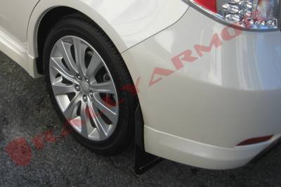 RallyArmor - Rally Armor 08-11 2.5i & 08-10 WRX Mud flap Grey logo - Image 2