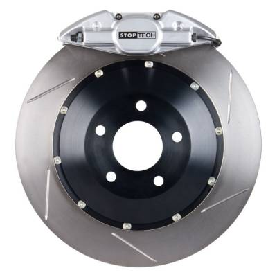 StopTech - Stoptech ST-22 Big Brake Kit Rear 328mm Silver Slotted Rotors  - Image 1