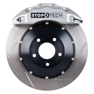 StopTech - Stoptech ST-60 Big Brake Kit Front 355mm Silver Slotted Rotors - Image 1
