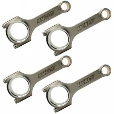 Engine Components - Rods - Manley Performance - Manley Economical H Beam Steel Connecting Rod