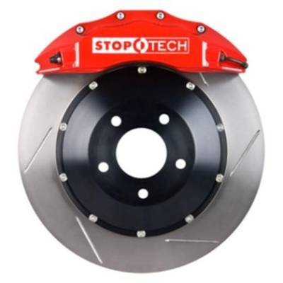 StopTech - Stoptech ST-40 Big Brake Kit Front 332mm Red Slotted Rotors - Image 1