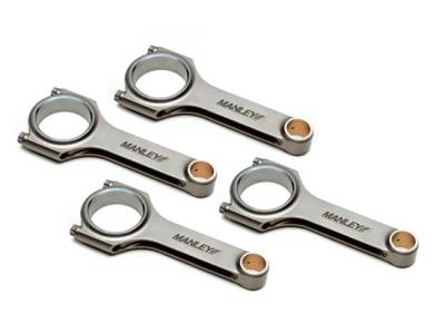 Manley Performance - Manley Economical H Beam Steel Connecting Rods
