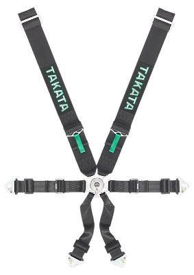 Takata Race Series 6-Point Snap-on Harness
