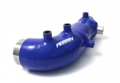 Forced Induction - Induction Hose - Perrin Performance - Perrin Turbo Inlet Hose Blue