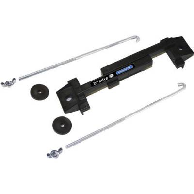 Braille FRP Adjustable Width Battery Mount with 8 inch J-Hooks