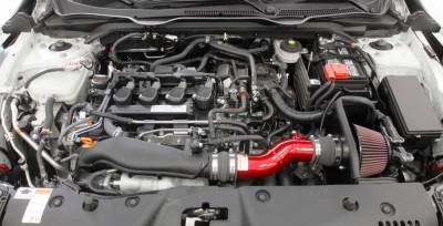 K&N Typhoon Performance Air Intake for 2017 Honda Civic Si 1.5L - Image 4