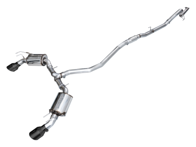AWE Tuning Touring Edition Catback Exhaust - Black Tips
